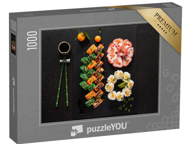puzzle 1000 dílků „Sushi lahůdky“