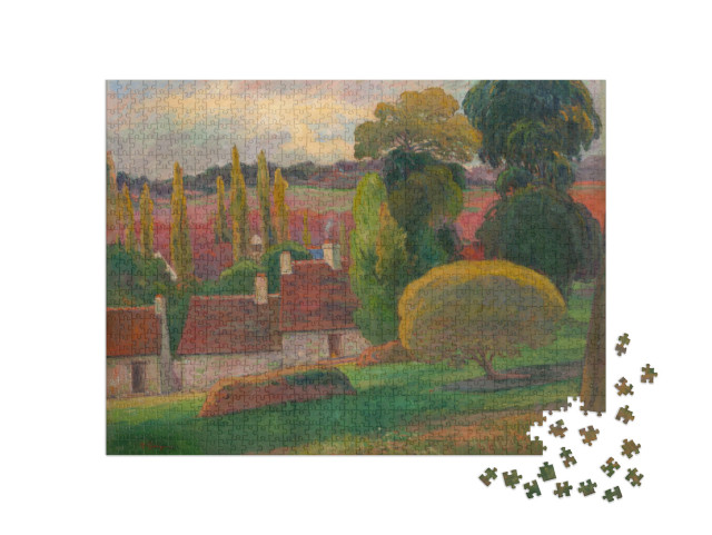 puzzle 1000 dílků „Paul Gauguin - Farma v Bretani“