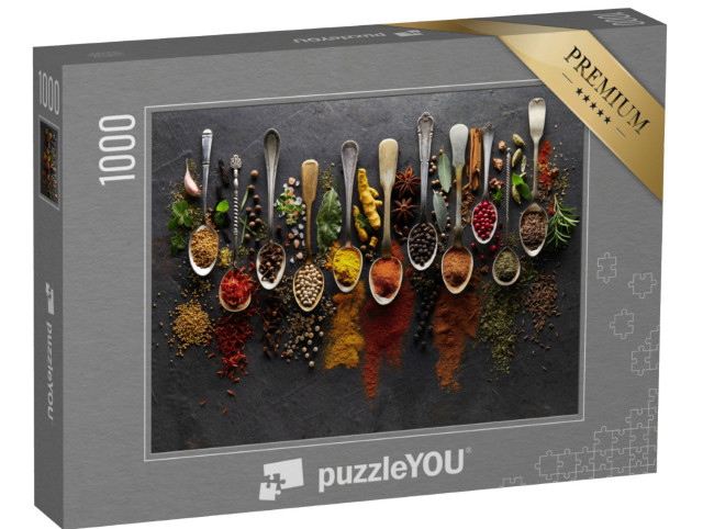 puzzle 1000 dílků „Bylinky a koření“