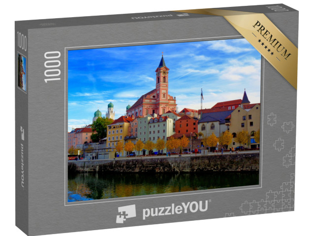 puzzle 1000 dílků „Panorama města Pasov, Německo“