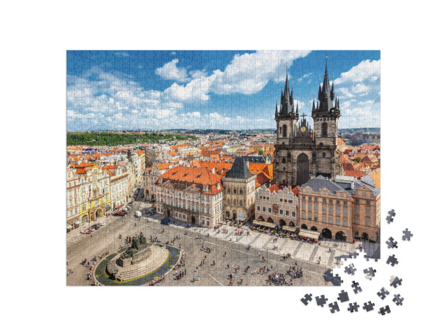 puzzle 1000 dílků „Staroměstské náměstí v Praze“