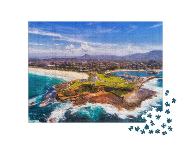 puzzle 1000 dílků „Pobřeží města Wollongong, Austrálie“