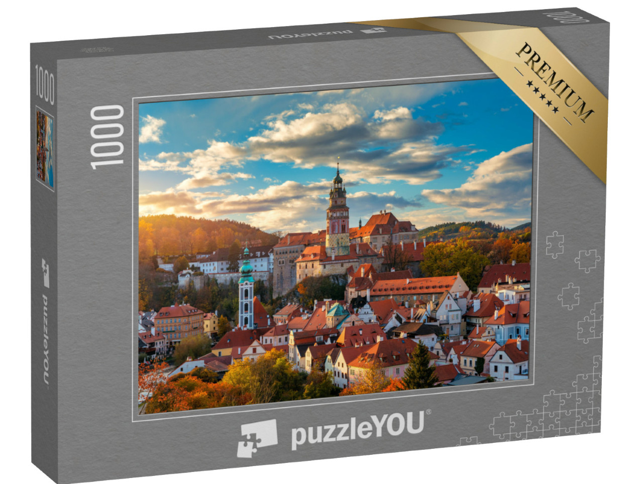 puzzle 1000 dílků „Český Krumlov, Česká republika“