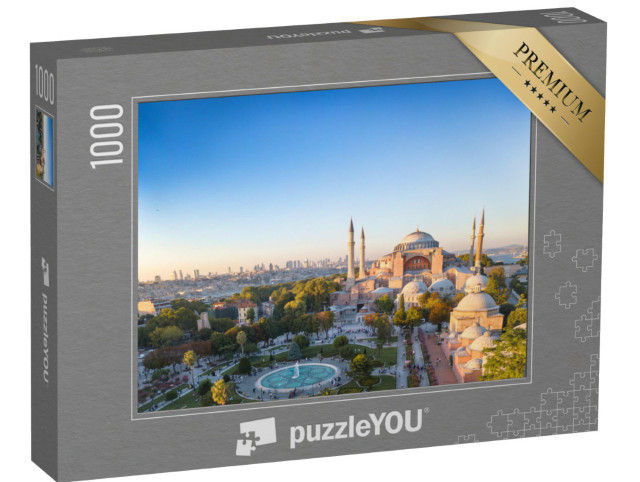 puzzle 1000 dílků „Hagia Sofia s nádherným výhledem na Bospor“