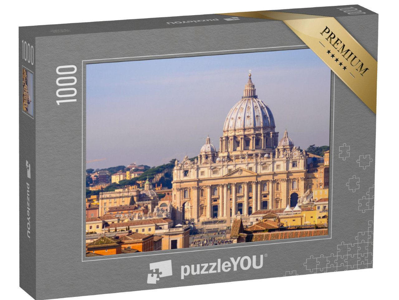 puzzle 1000 dílků „Bazilika svatého Petra ve Vatikánu, Řím“