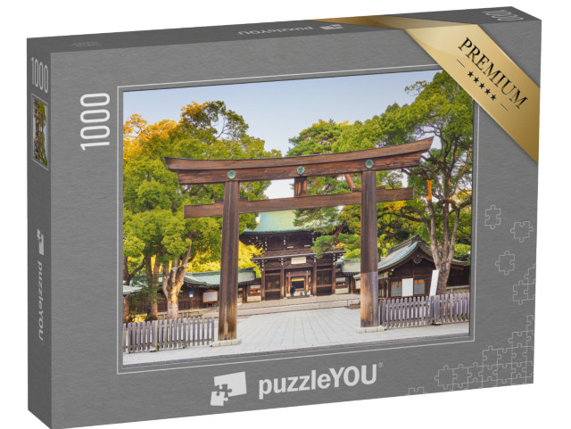 puzzle 1000 dílků „Svatyně Meidži v Tokiu, Japonsko“
