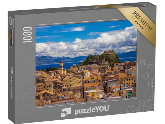 puzzle 1000 dílků „Pohled na staré město Korfu, Řecko“