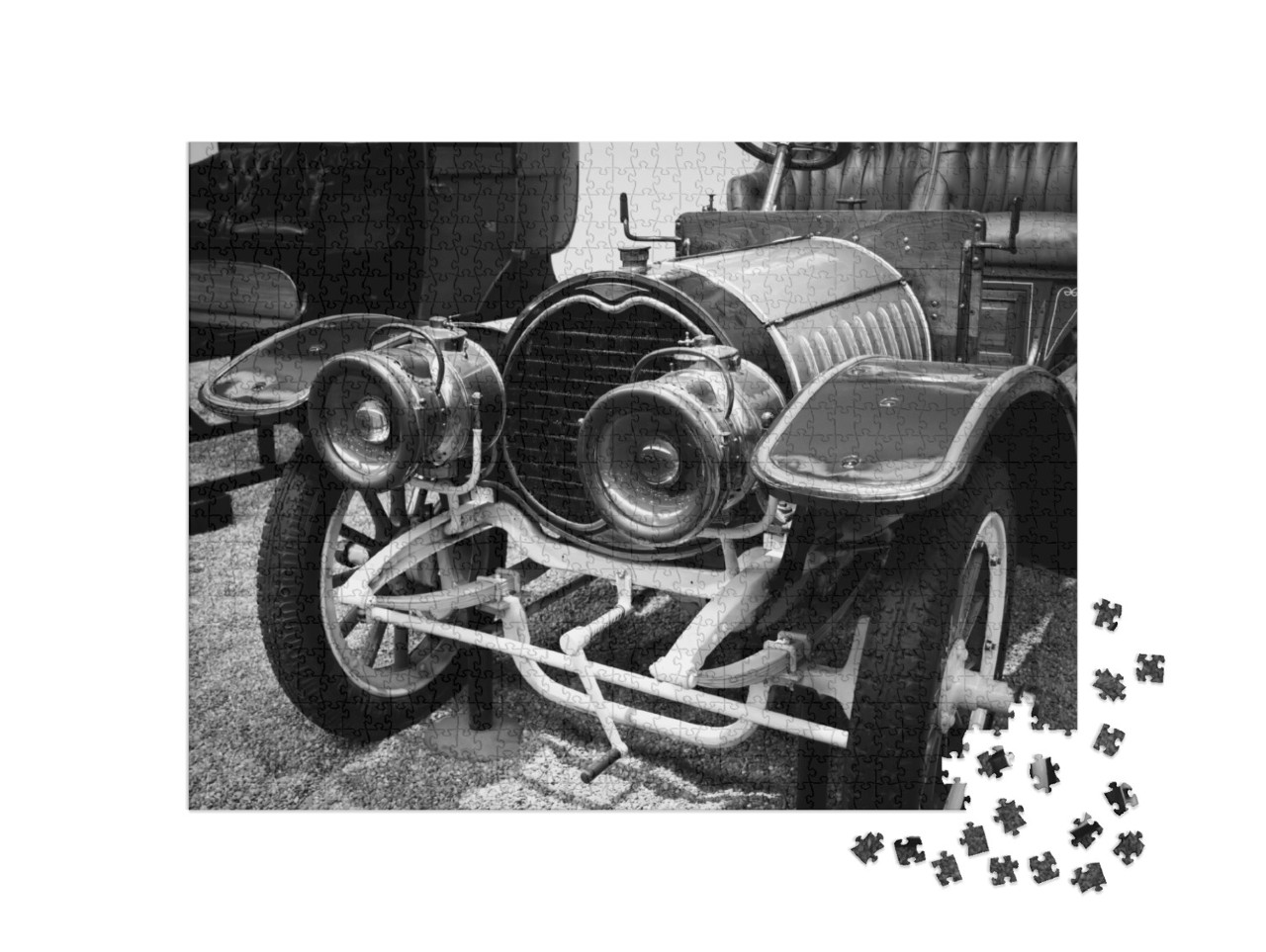 puzzle 1000 dílků „Vintage Classic Oldtimer“