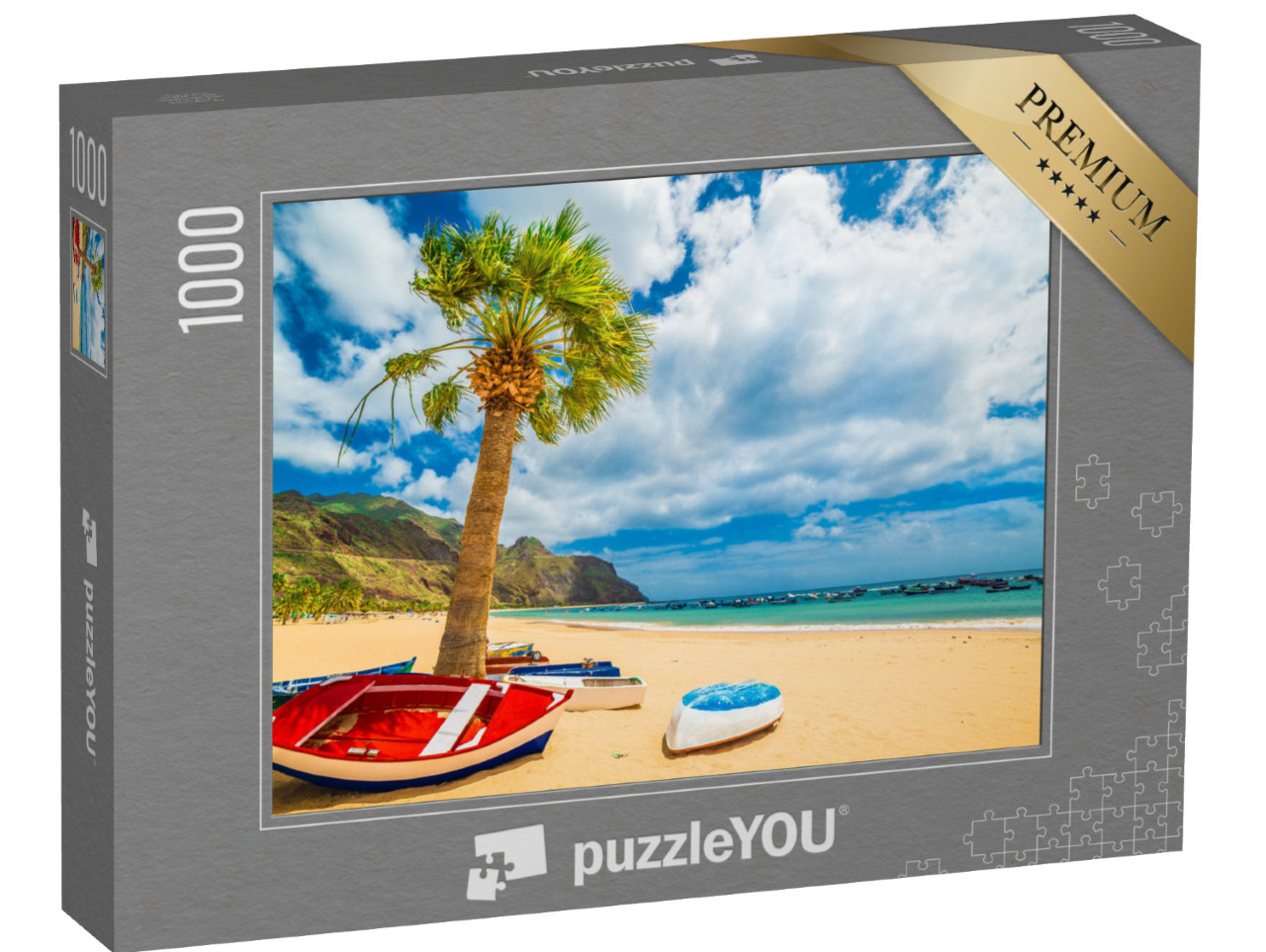 puzzle 1000 dílků „Pláž na Tenerife, Kanárské ostrovy, Španělsko“