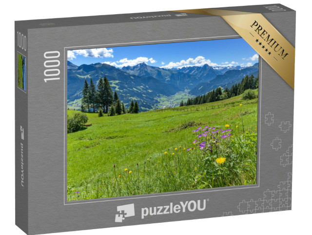 puzzle 1000 dílků „Zillertal, Tyrolsko“