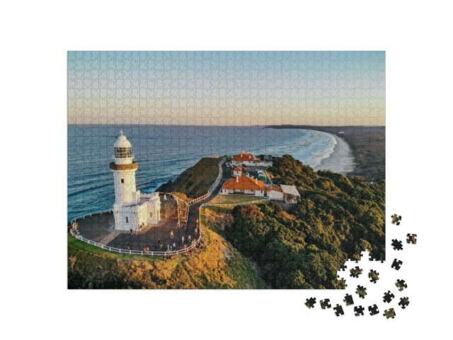 puzzle 1000 dílků „Cape Byron Light House in Byron Bay, Nový Jižní Wales, Austrálie“
