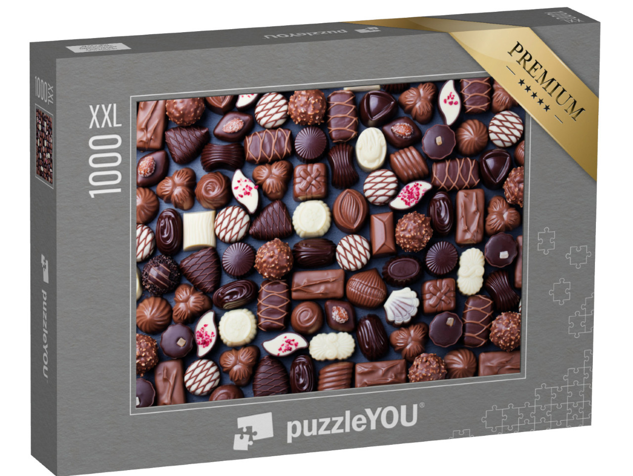 puzzle 1000 dílků XXL „Sortiment jemných čokoládových pralinek“