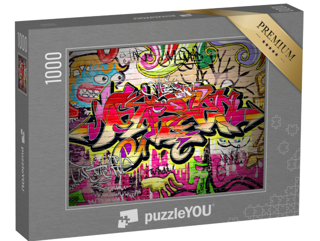 puzzle 1000 dílků „Graffiti jako městské umění“