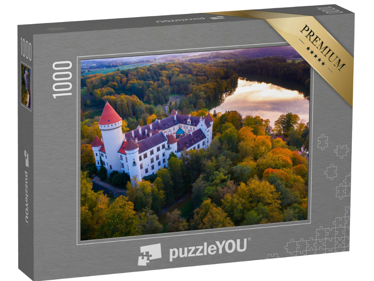 puzzle 1000 dílků „Zámek Konopiště, Česká republika“
