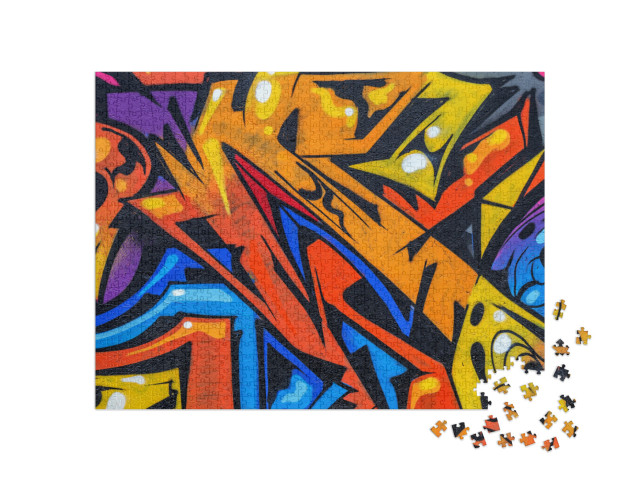 puzzle 1000 dílků „Street Art Graffiti“