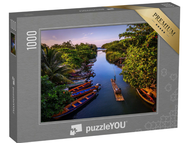 puzzle 1000 dílků „Rafting na řece White River v St. Ann, Jamajka“