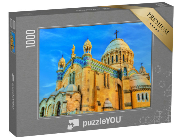 puzzle 1000 dílků „Bazilika Panny Marie Africké v Alžíru, Alžírsko“
