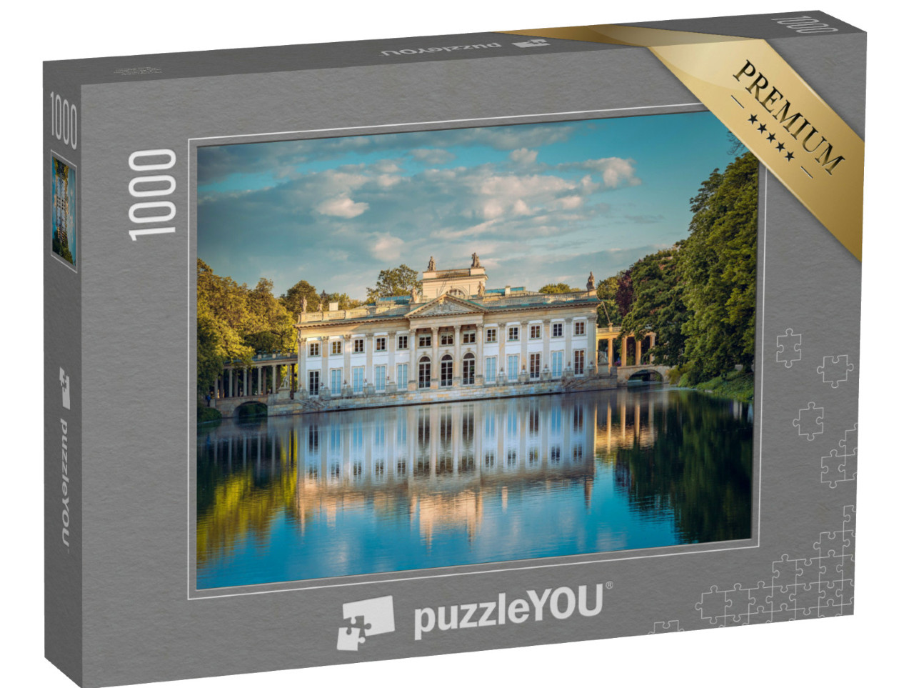 puzzle 1000 dílků „Královský palác v parku Lazienki, Varšava, Polsko“