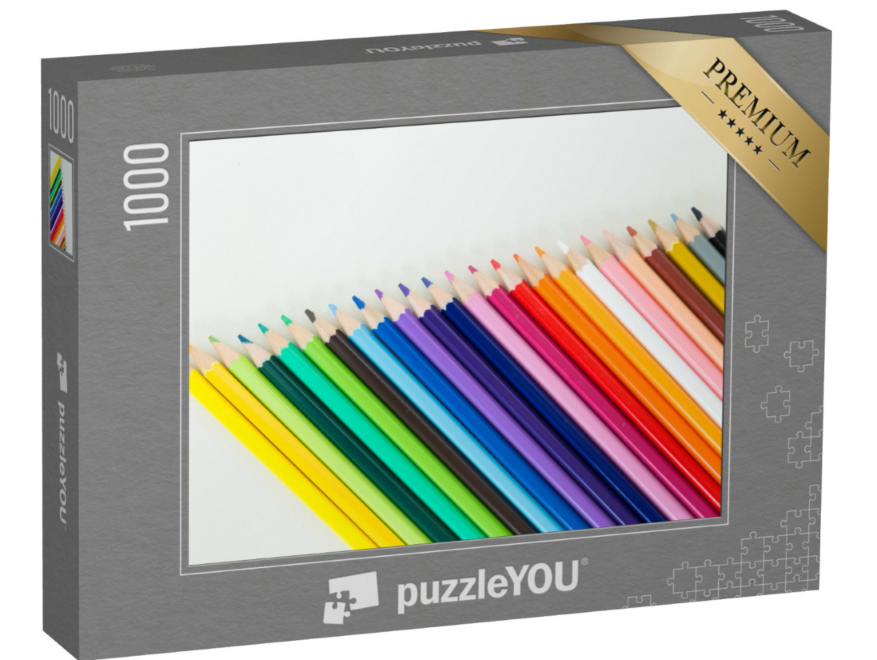puzzle 1000 dílků „Barevné tužky“