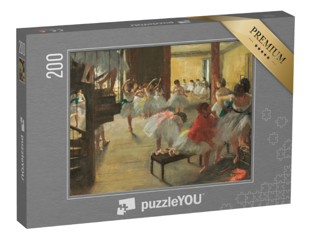 puzzle 200 dílků „Edgar Degas - Taneční kurz“