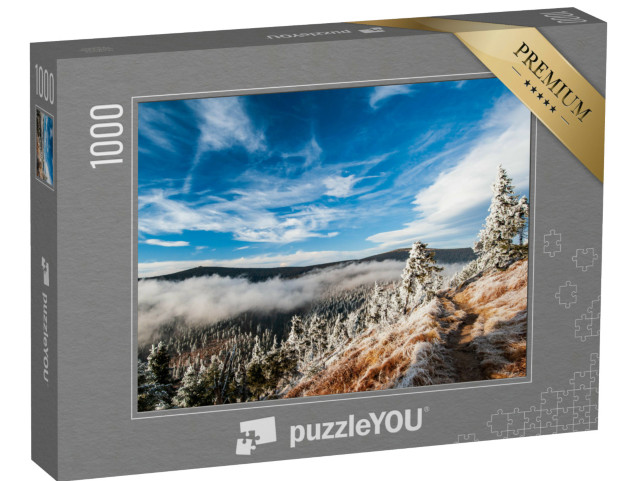 puzzle 1000 dílků „Zimní Jeseníky, Česká republika“
