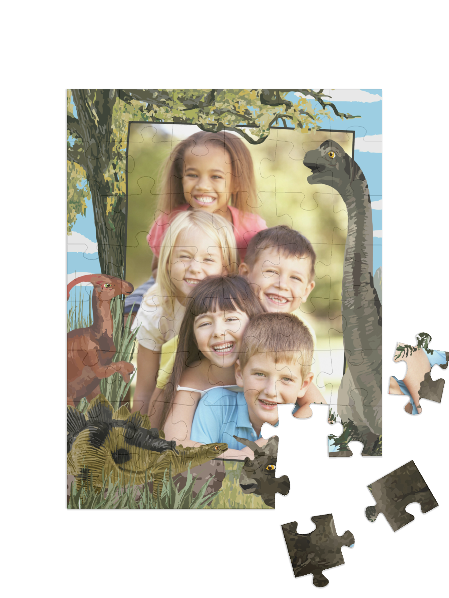 „Dobrodružství“ puzzle na výšku