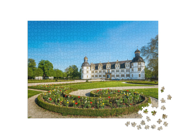 puzzle 1000 dílků „Paderborn, zámek Neuhaus, Německo“