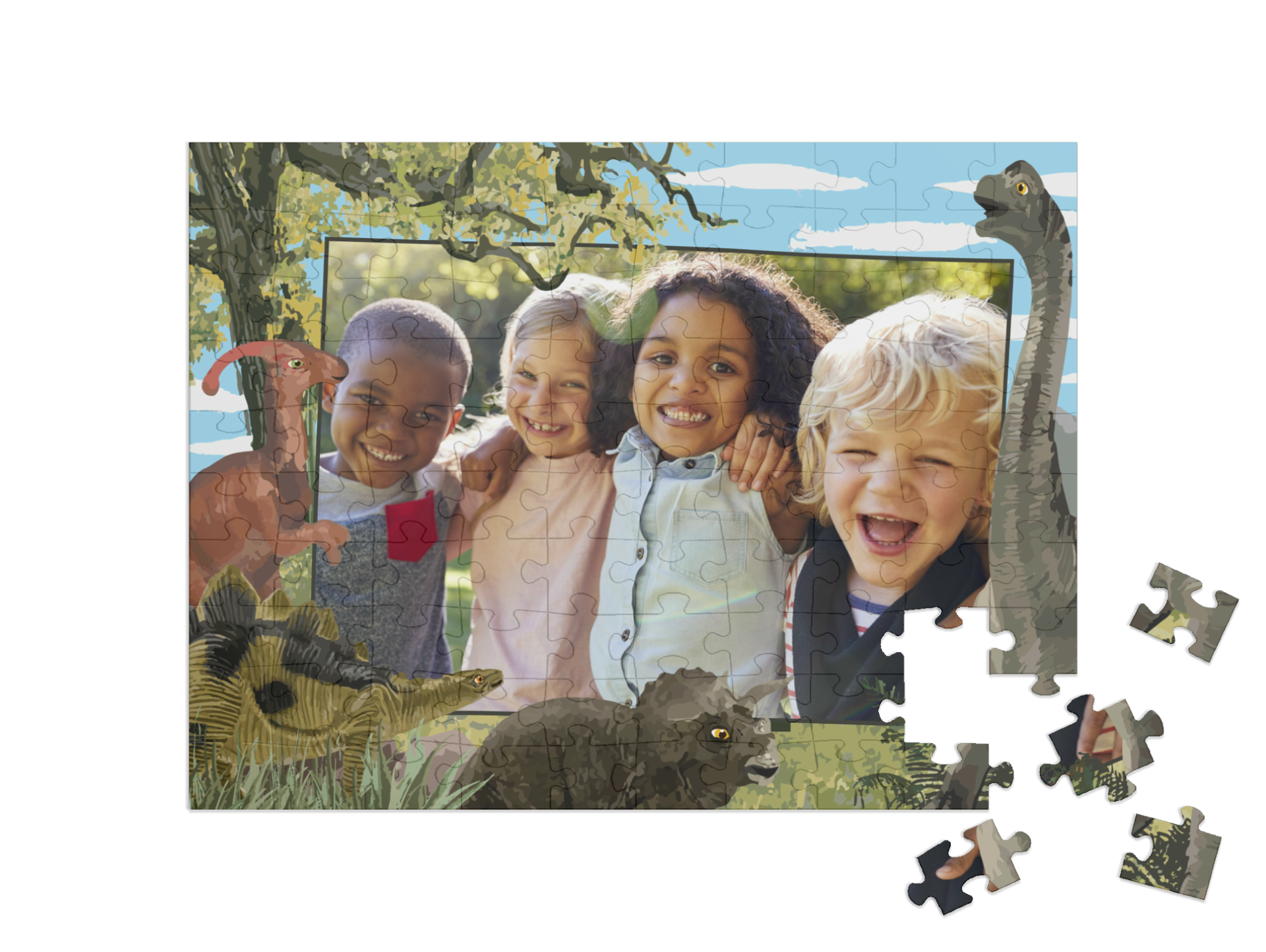 „Dobrodružství“ puzzle na šířku