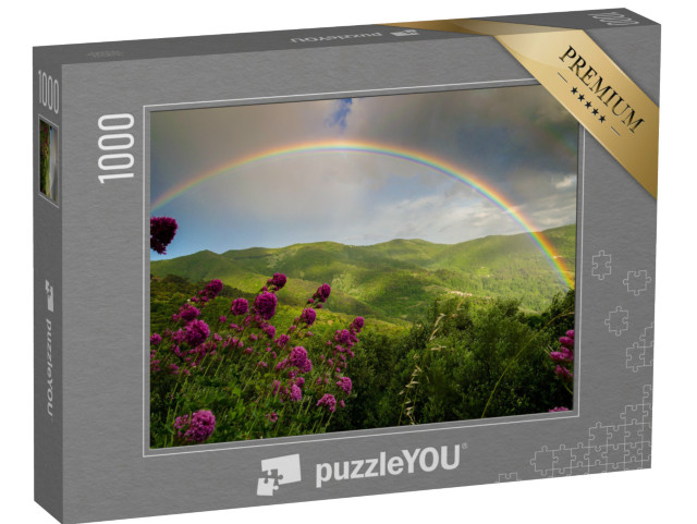 puzzle 1000 dílků „Krásná duha po bouři“