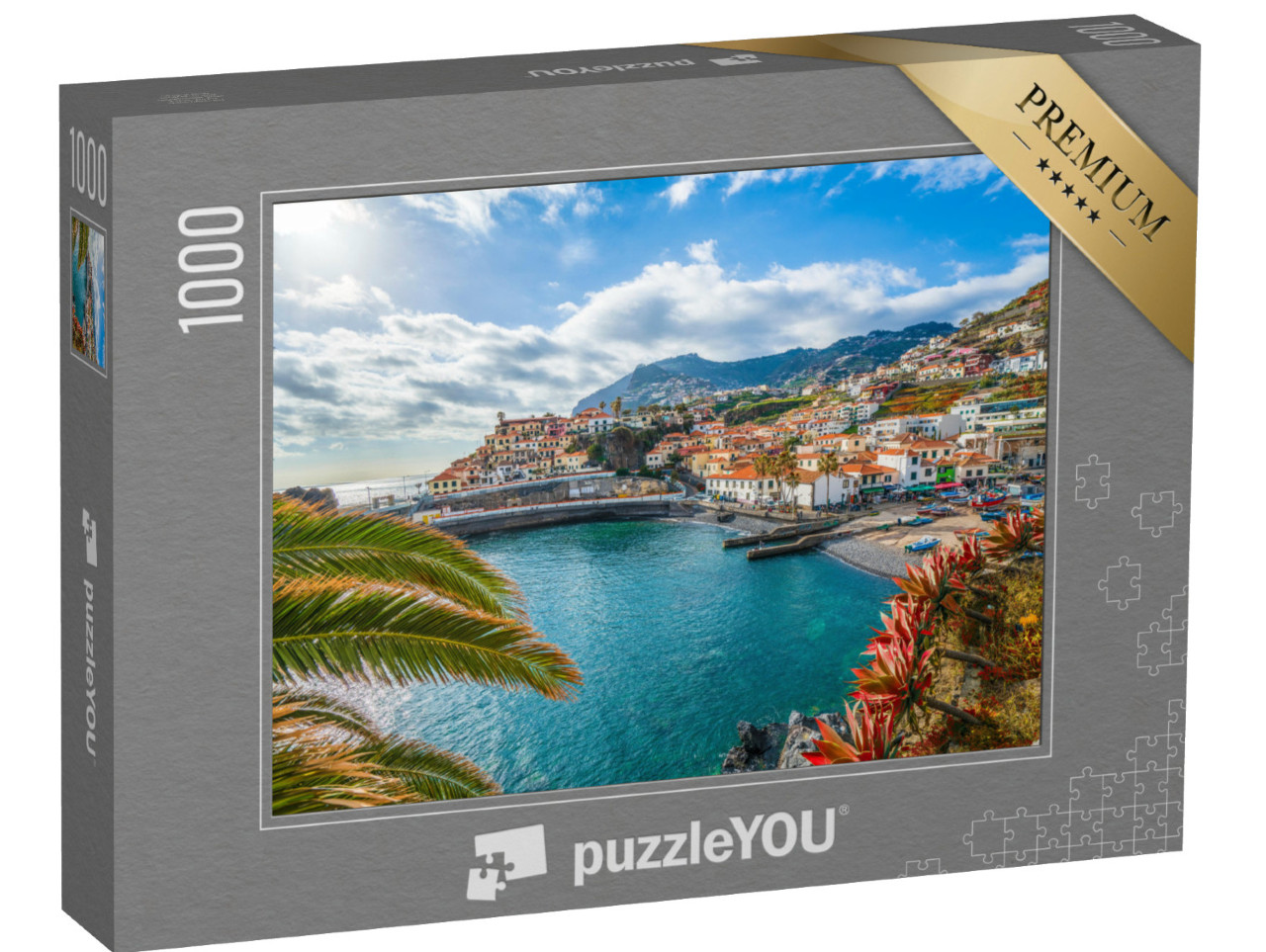 puzzle 1000 dílků „Camara de Lobos, Madeira, Portugalsko“