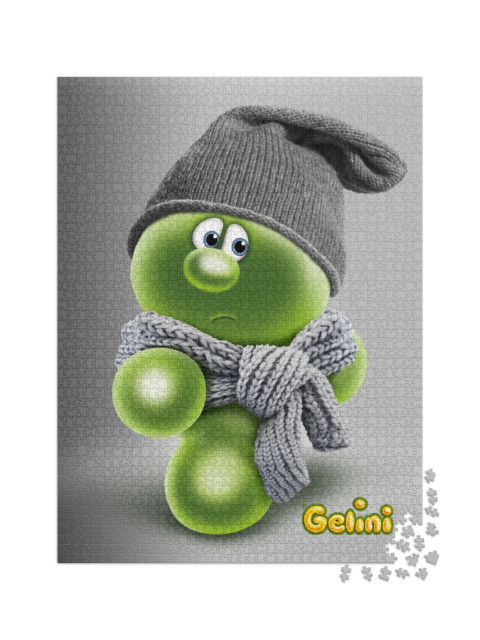 puzzle 2000 dílků „Gelini Mint“