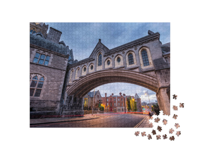 puzzle 1000 dílků „Dublin, Irsko“